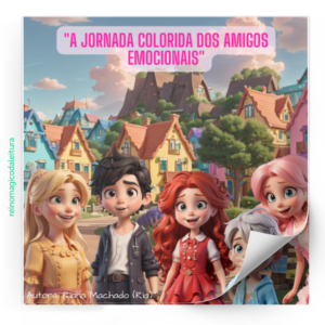 A Jornada Colorida dos Amigos Emocionais - Livro Ilustrado